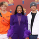 Jaid Thomas Nilon, left, Garcelle Beauvais and Jax Joseph Nilon attend the 2022 MTV Movie & TV Awards: UNSCRIPTED in Santa Monica, California on June 5, 2022.